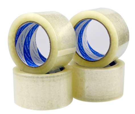 45um Thickness 100 Yard Transparent No Noise Hot Melt Adhesive Bopp Silent Packing Adhesive Tape
